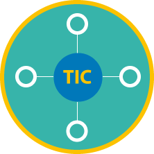 Icono apoyo curricular proceso integracion competencia generica TIC