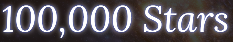 Logo 100.000 stars
