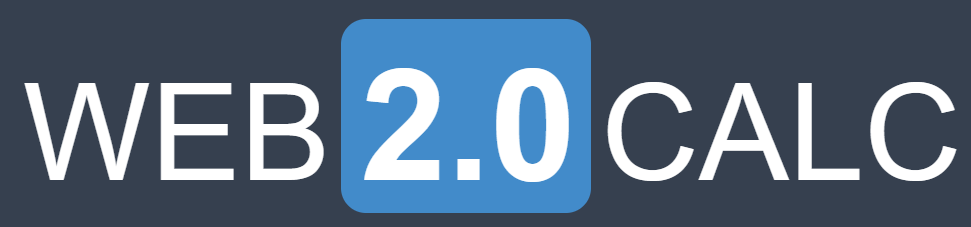logo web 2.0 calculadora